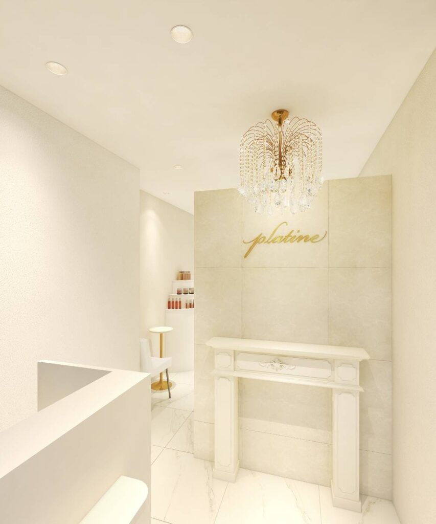 白金高輪店内観